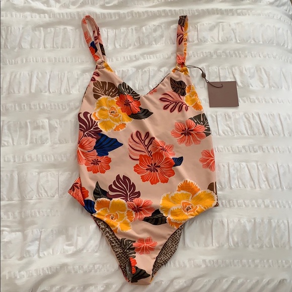 acacia retro paradise one piece